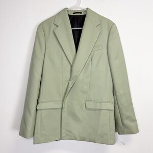 NEW Topman Sport Coat Mens 36 R Green Blazer Jacket NWOT NEW